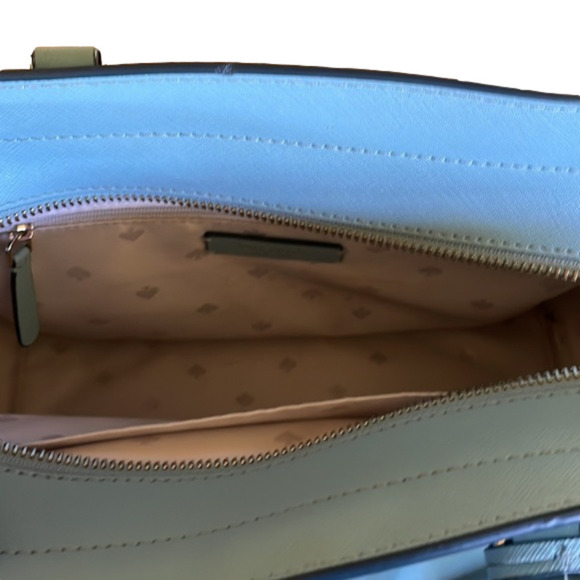 KATE spade large blue purse. NWOT - Picture 4 of 7